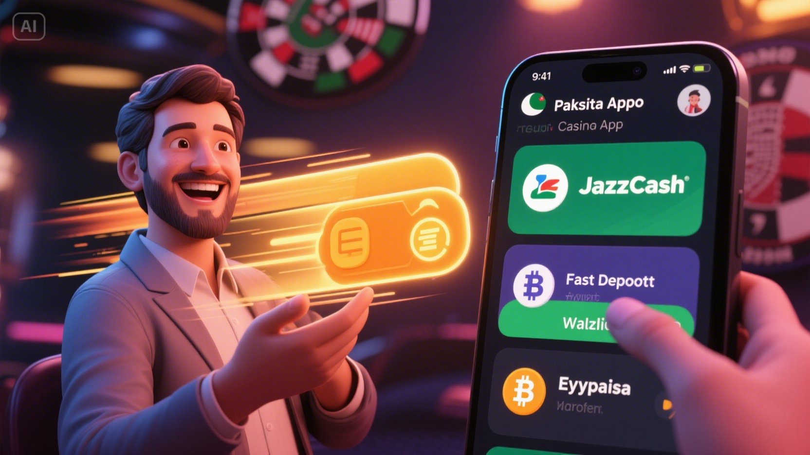 VideoPoker APPDeposit now and enjoy a massive 200% first deposit bonus instantly! Pakistani players can use JazzCash or Easypaisa, play slots or casino games, and withdraw their PKR winnings quickly and safely.